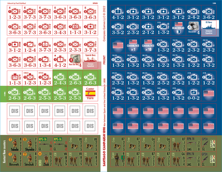 Paper Wars Issue 102: Magazine & Game (Santiago Campaign, 1898)
