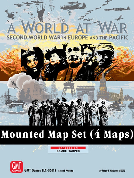 A World at War Mounted Maps