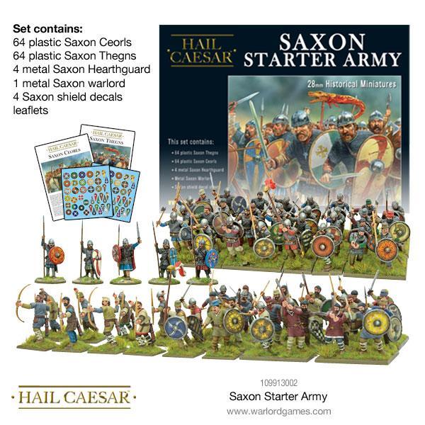 Saxon Starter Army - The Tabletop Strategist