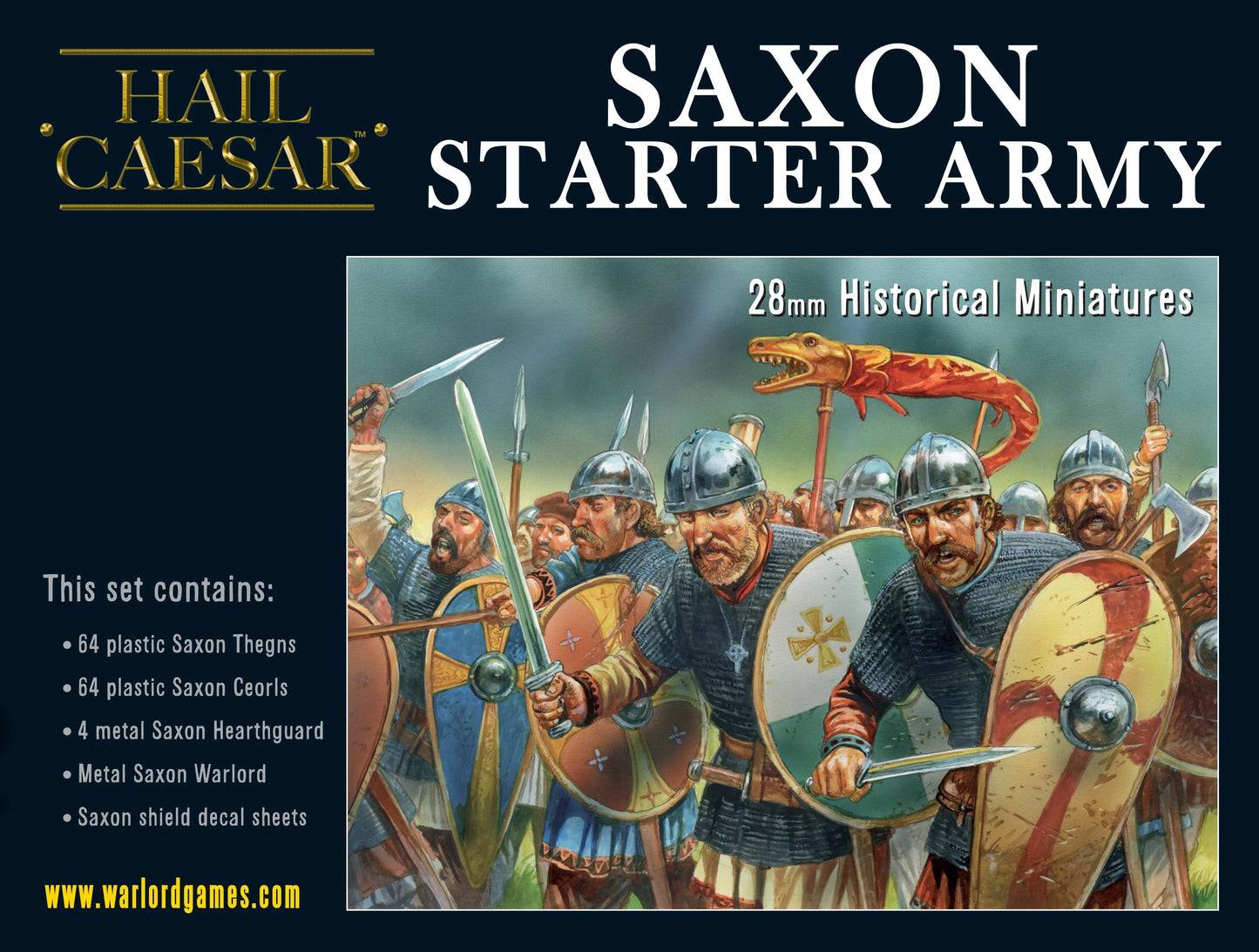 Saxon Starter Army - The Tabletop Strategist