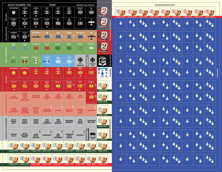 Paper Wars Issue 109: Magazine & Game (Baltic Freikorps, 1919) - The Tabletop Strategist
