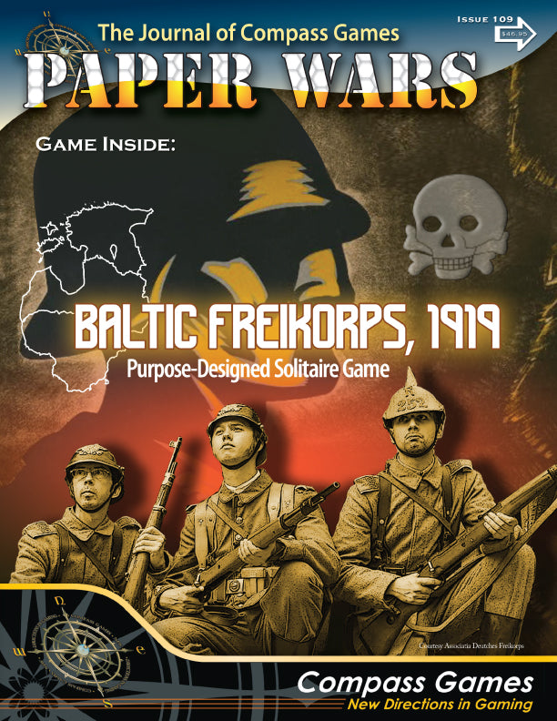 Paper Wars Issue 109: Magazine & Game (Baltic Freikorps, 1919) - The Tabletop Strategist