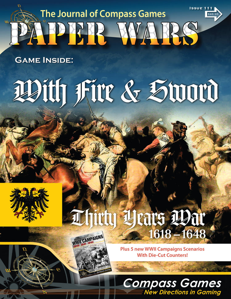 Paper Wars Issue 111: Magazine & Game (With Fire & Sword)