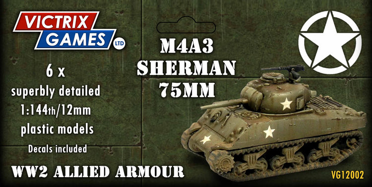 M4A3 Sherman 75mm - The Tabletop Strategist