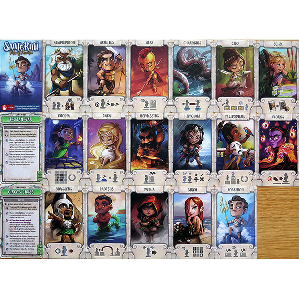 Santorini: God Pack - Tides of Posiedon