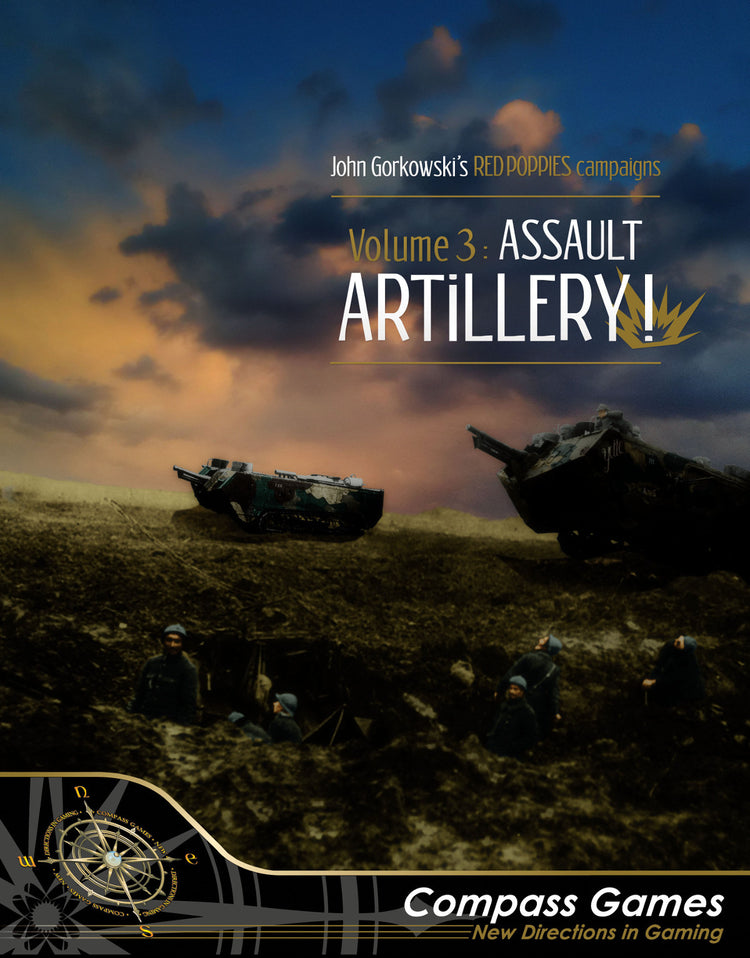Red Poppies Campaigns: Volume 3 – Assault Artillery – La Malmaison - The Tabletop Strategist