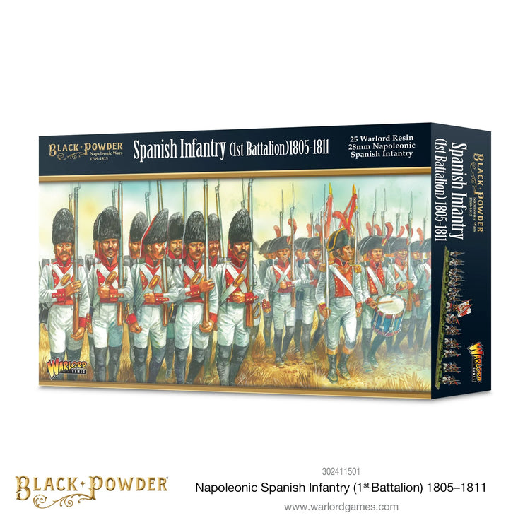Black Powder: Spanish Infantry (1st Battalion) 1805-1811 - The Tabletop Strategist