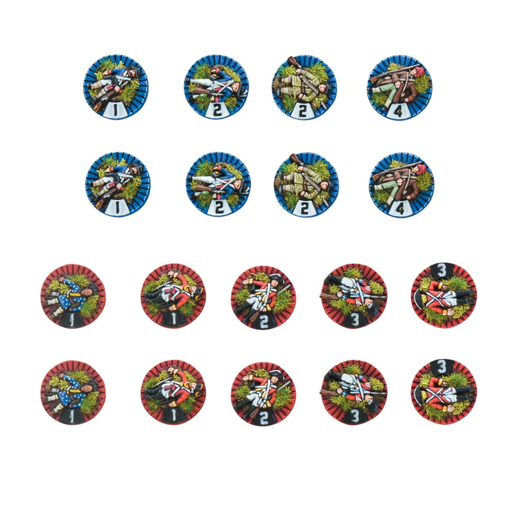 Black Powder Epic Battles: Revolution! - Casualty Markers - The Tabletop Strategist