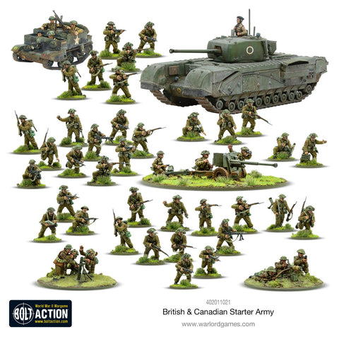 Bolt Action: British & Canadian Starter Army - The Tabletop Strategist