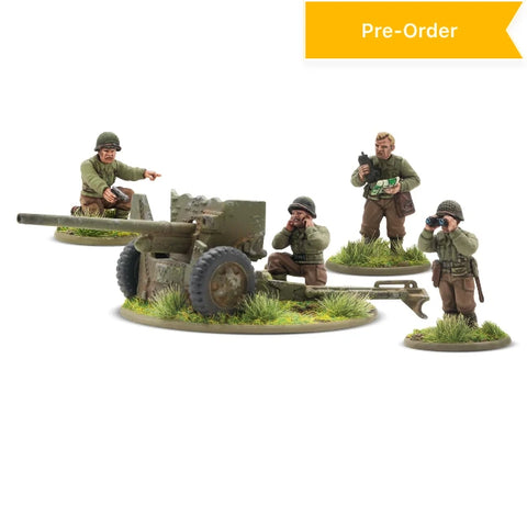 Bolt Action - US 57mm Anti-Tank Gun (Plastic)