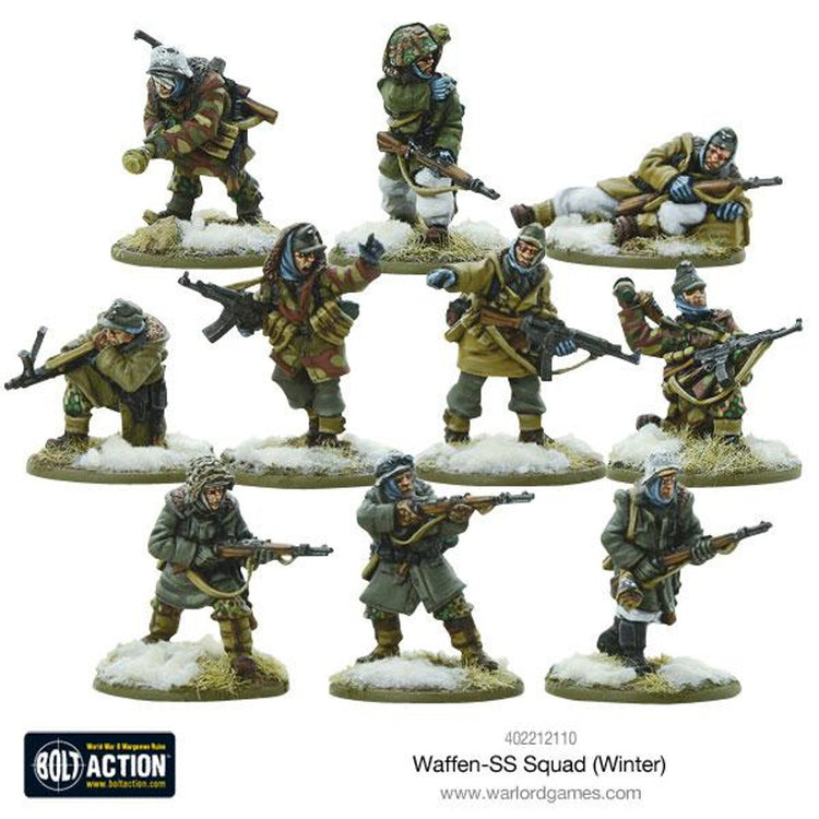 Bolt Action: Winter SS Squad (Winter) - The Tabletop Strategist