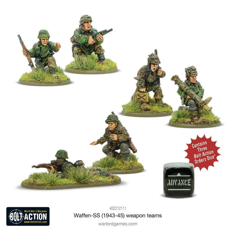 Bolt Action - Waffen-SS (1943-45) weapons teams