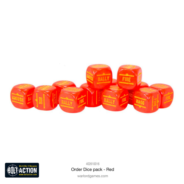 BA Order Dice Red - The Tabletop Strategist