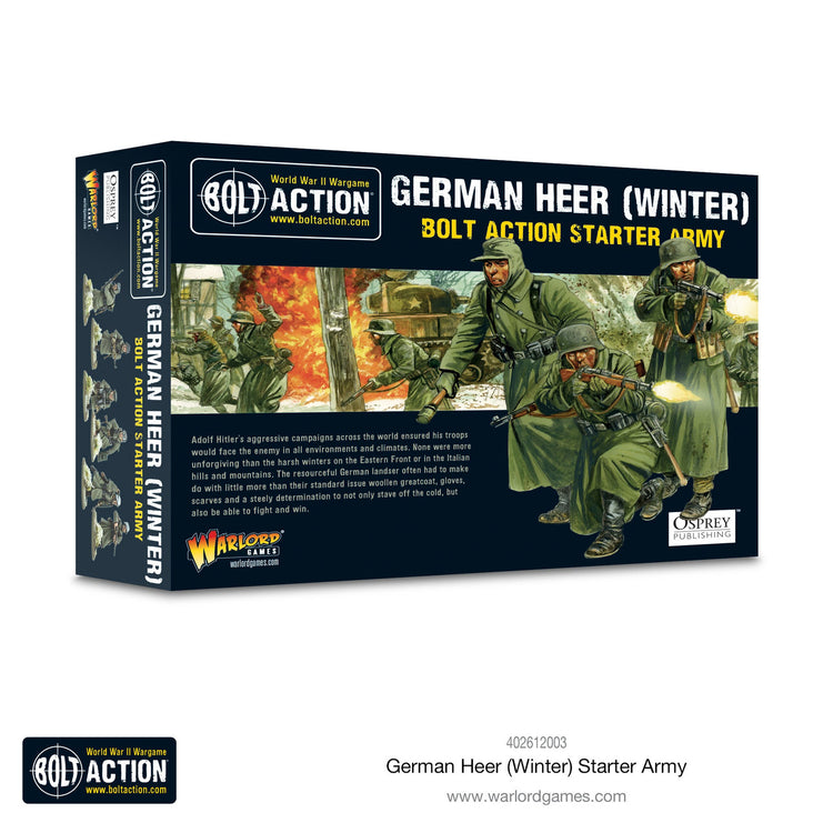 German Heer Winter Starter Army - The Tabletop Strategist