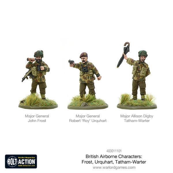 Bolt Action: British Airborne Characters