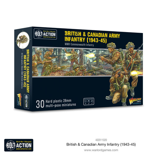 British & Canadian Army Infantry (1943-45) - The Tabletop Strategist