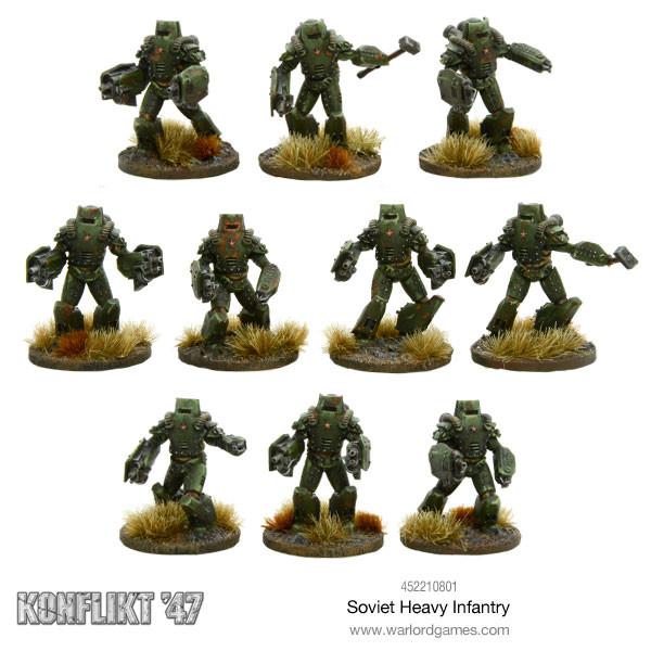 Konflikt '47 - Soviet Heavy Infantry
