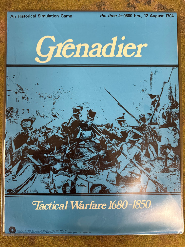 Grenadier: Tactical Warfare 1680-1850 (1972)(Used, Good)