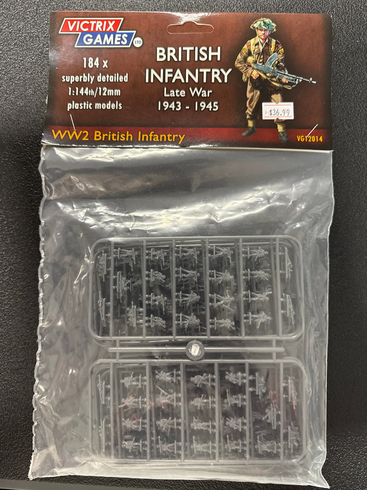 British Infantry and Heavy Weapons