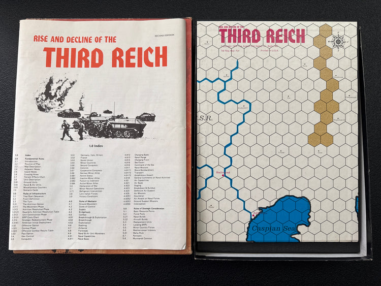 Rise and Decline of the Third Reich, Second Edition (1974, Good Condition, Complete)