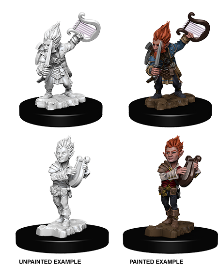 Pathfinder Deep Cuts - Gnome Male Bard