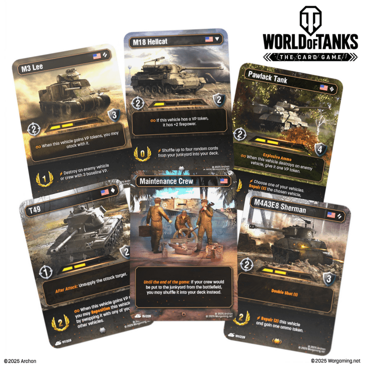 World of Tanks the Card Game: First Strike- Starter Deck- USA