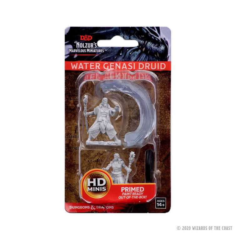 D&D Nolzur's Marvelous Miniatures - Water Genasi Druid