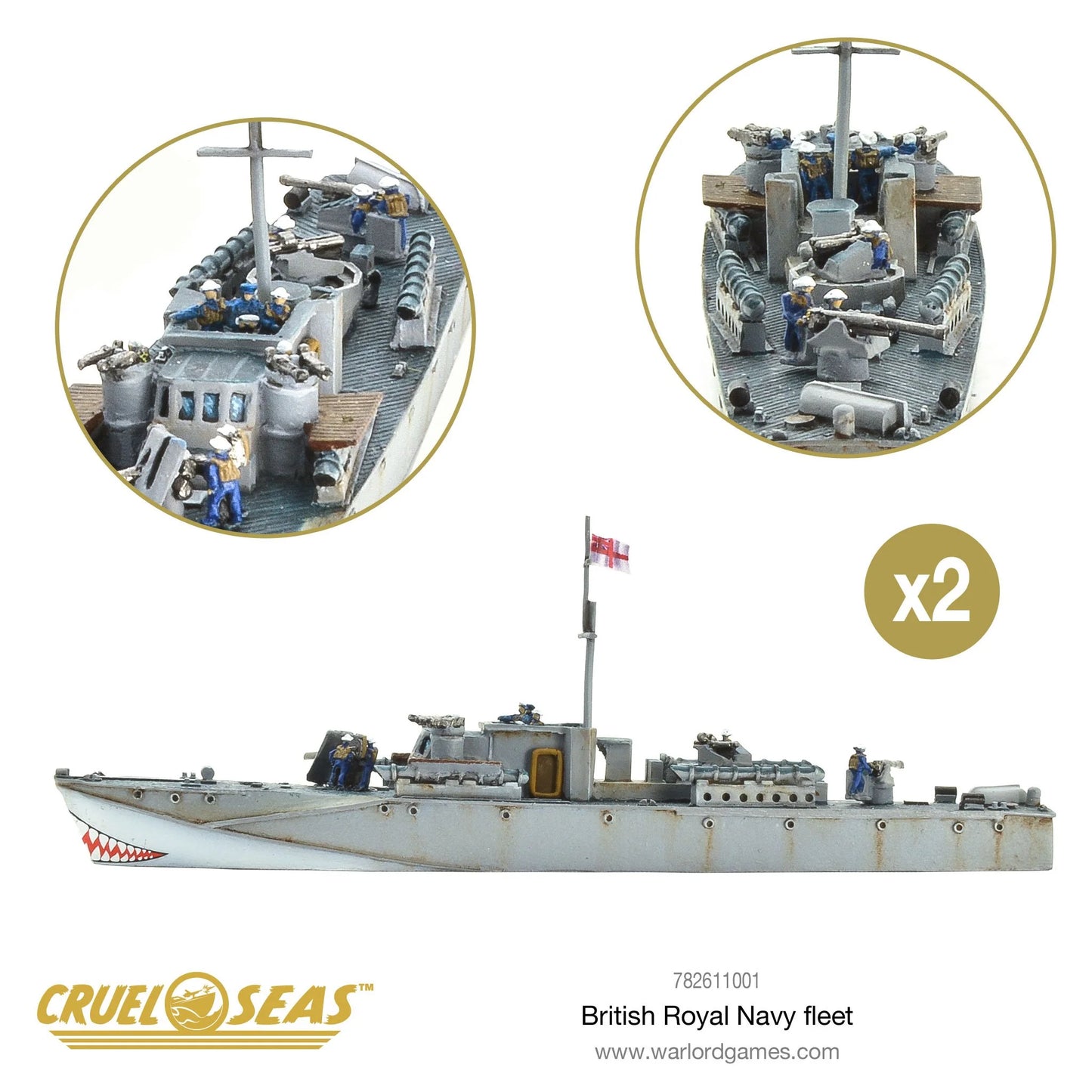 Cruel Seas - British Royal Navy Fleet