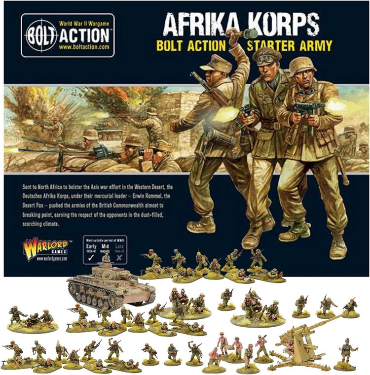 Bolt Action: Afrika Korps Starter Army - The Tabletop Strategist