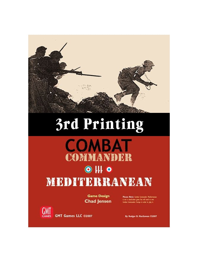 Combat Commander: Mediterranean, 3rd Printing