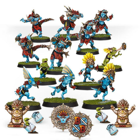 Lizardmen Blood Bowl Team – Gwaka'moli Crater Gators