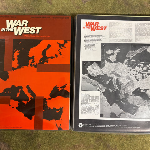 War in the West: WWII in Western Europe, 1939-1945 (1976)(Used, Good)