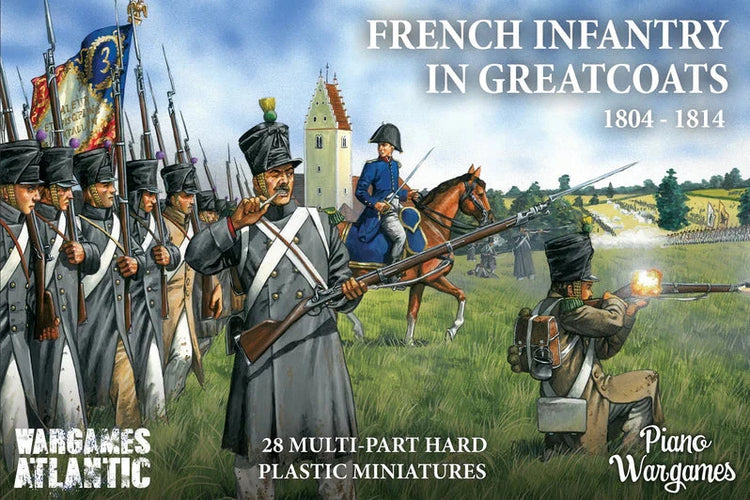 French Infantry in Greatcoats (1804-1814) (PREORDER)