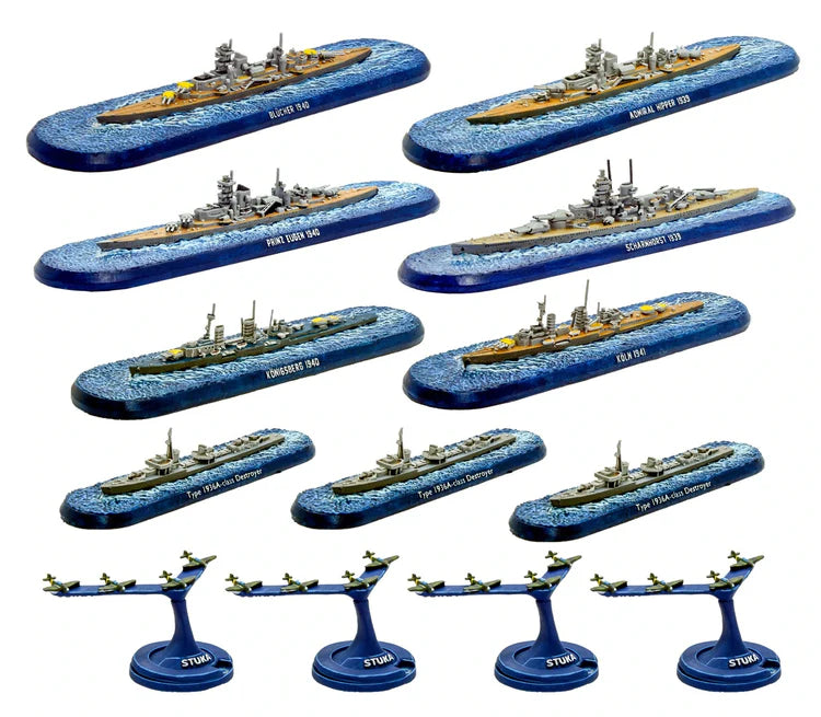 Victory at Sea - Kriegsmarine Fleet - The Tabletop Strategist