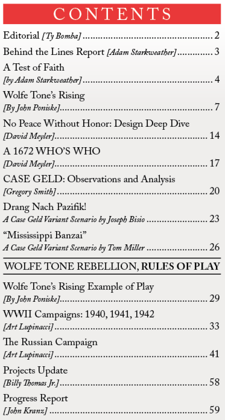 Paper Wars Issue 104: Magazine & Game (Wolfe Tone Rebellion)