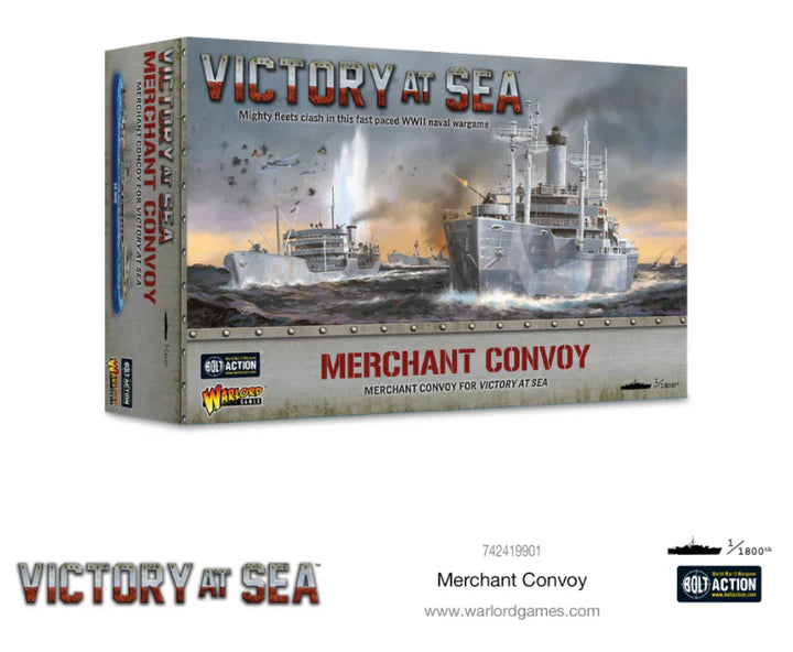 Victory at Sea - Merchant Convoy - The Tabletop Strategist