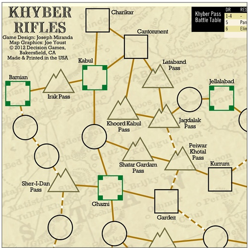 Decision Games - Khyber Rifles: Britannia in Afghanistan