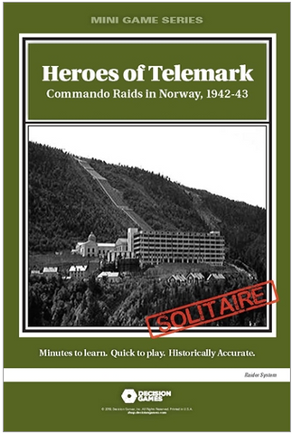 Decision Games - Heroes of Telemark: Commando Raids in Norway, 1942-43