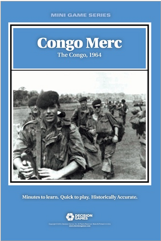 Decision Games - Congo Merc: The Congo, 1964