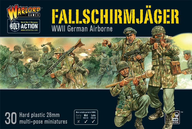 Bolt Action: Fallschirmjager (Plastic Box) - The Tabletop Strategist