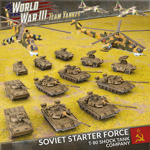 Team Yankee: Soviet Starter Force: T-80 Shock Tank Company