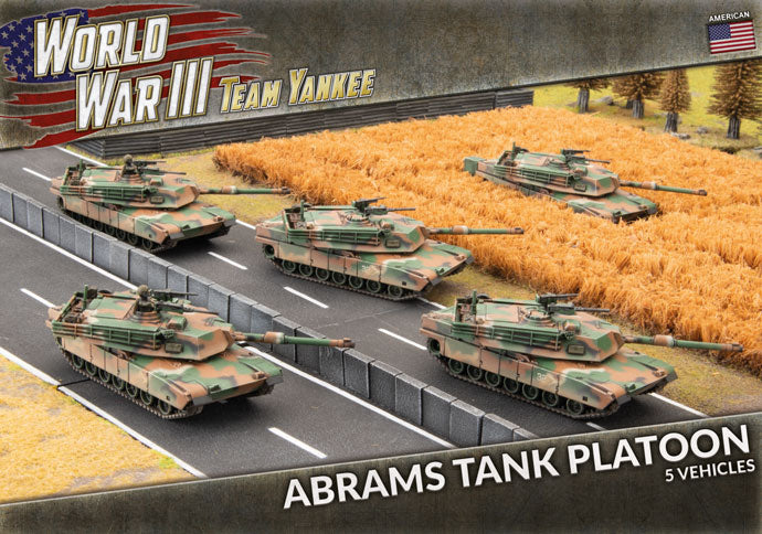 Abrams Tank Platoon (TUBX18) - The Tabletop Strategist