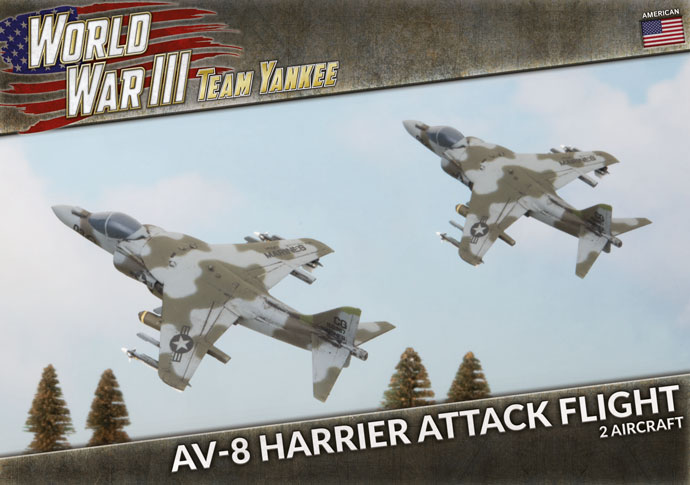 AV-8 Harrier Attack Flight (TUBX26) - The Tabletop Strategist