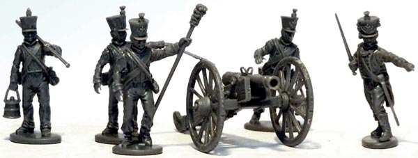 French Napoleonic Foot Artillery 1812 to 1815