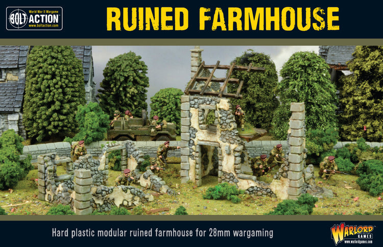 Bolt Action: Ruined Farmhouse - The Tabletop Strategist