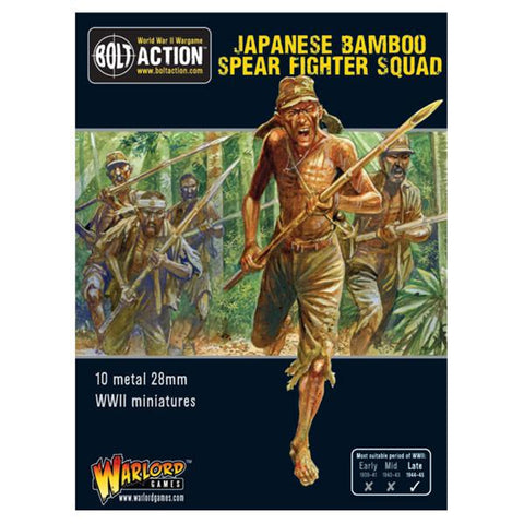 Bolt Action: Japanese Bamboo Spear Fighter Squad - The Tabletop Strategist