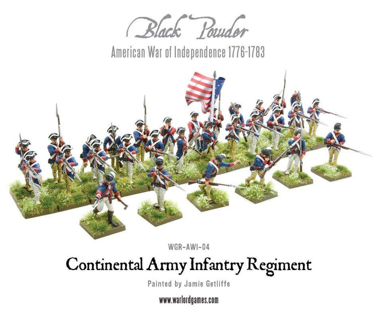 Black Powder: Continental Army Infantry Regiment - The Tabletop Strategist