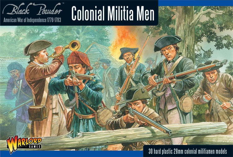 Black Powder: Colonial Militia Men - The Tabletop Strategist