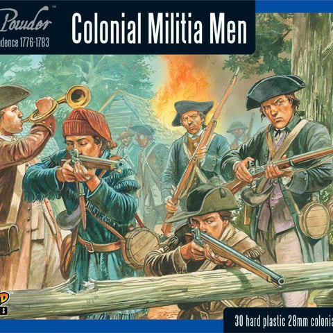 Black Powder: Colonial Militia Men - The Tabletop Strategist