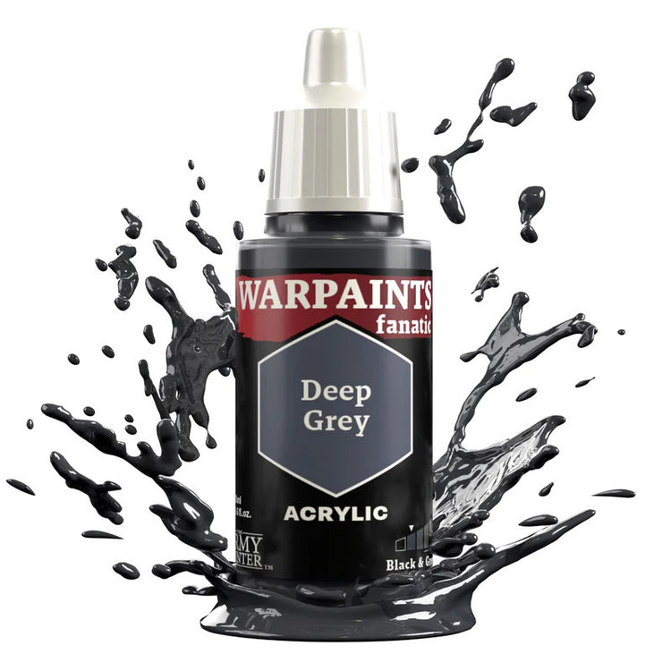 The Army Painter: Warpaints Fanatic: Deep Grey 18ml